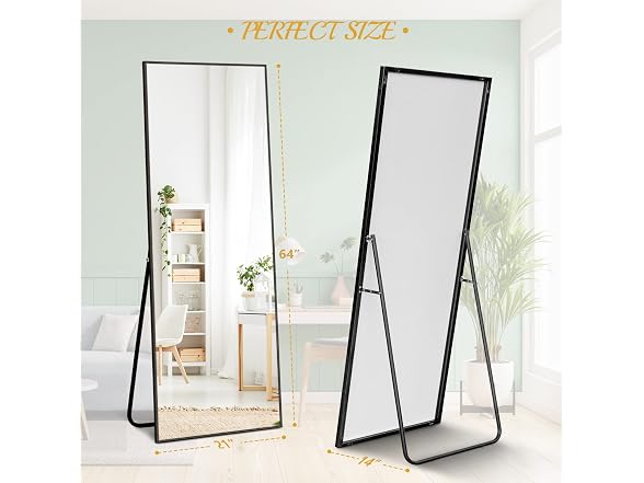 Natsukage 64"x21" Full Length Floor Mirror