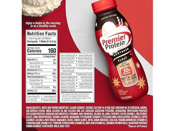 Premier Protein Root Beer 11.5oz