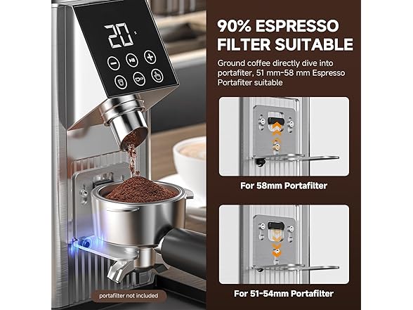 COFIBREWS Burr Coffee Bean Grinder