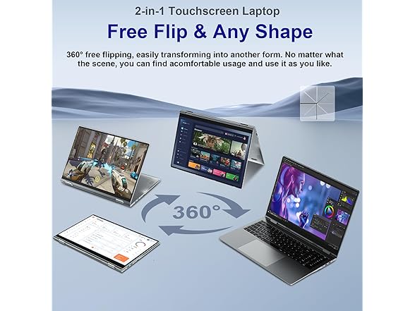 Jumper 16" 2-in-1 Laptop