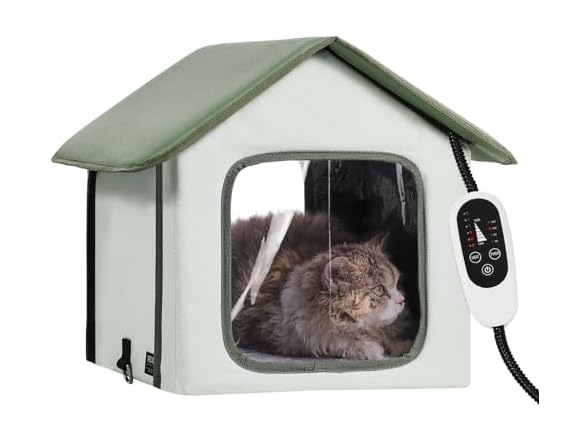 VEVOR Small Heated Cat House