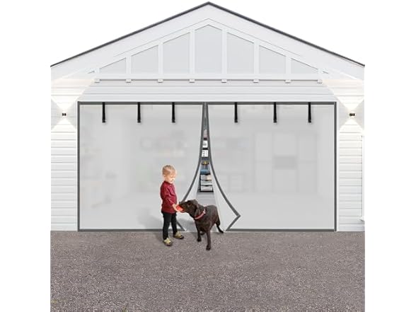 Privacy Garage Door Screen
