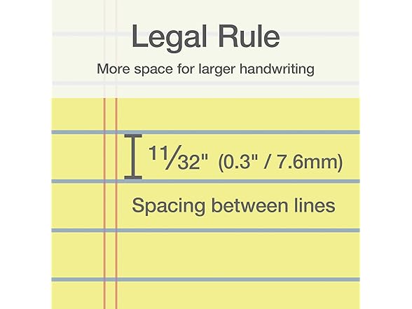 Oxford 8.5 x 11 Inch Legal Pads, Wide Ruled 6Pk