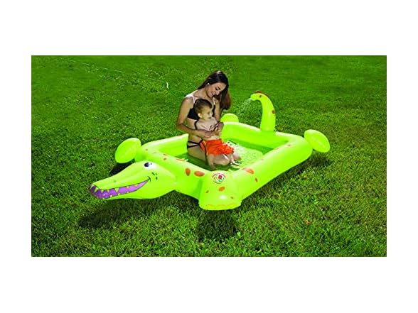 Poolmaster Crocodile Spray Inflatable