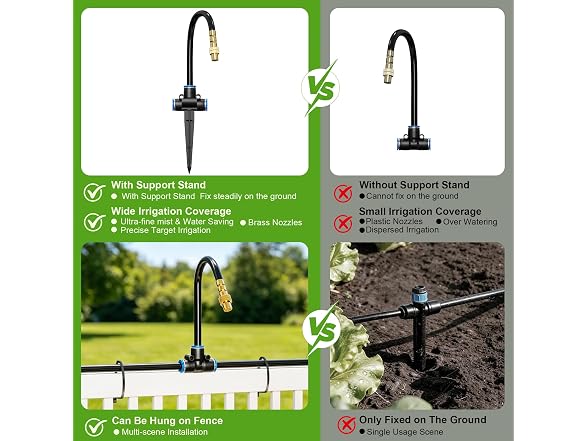 Thiswing 200FT Irrigation System Kit
