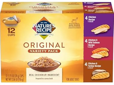 $8.99, Was $14.78, 39% Off! Nature's Recipe Wet Dog Food, Variety Pack dealfomo