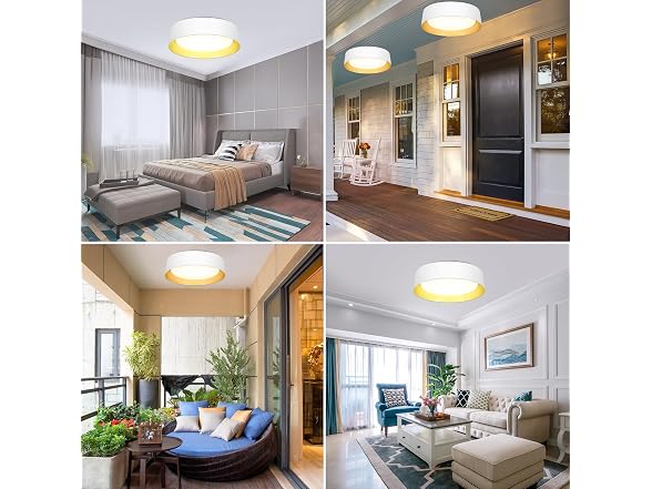 BrightHome B0FT8LSNYM 16in Modern Ceiling Light