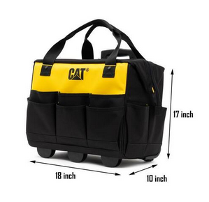 CAT 84672 TOOL STORAGE TOTE 18IN Black and Yellow - Gallery 9