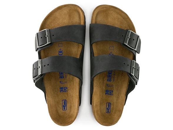 Birkenstock Unisex Arizona Soft Foot Bed Oiled Leather Sandals