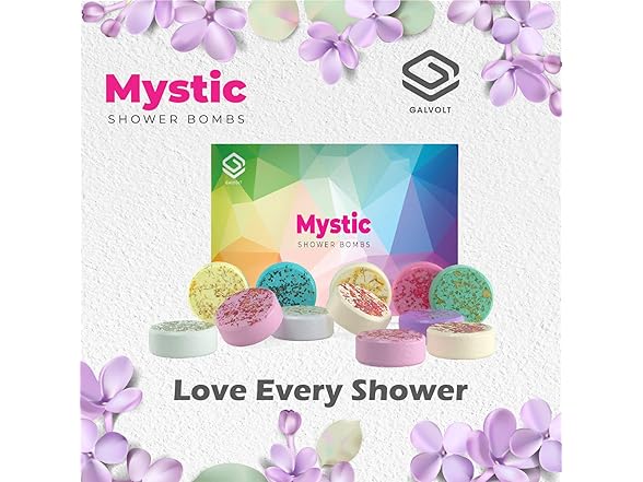 Mystic Set of 12 Shower Bombs
