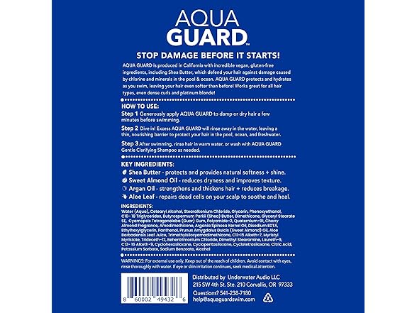 AQUA GUARD Pre-Swim Hair Defense