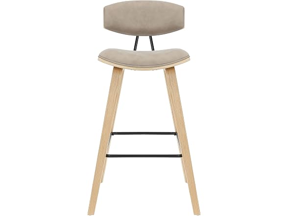 Armen Living Fox Bar Height Bar Stool, Set of 3