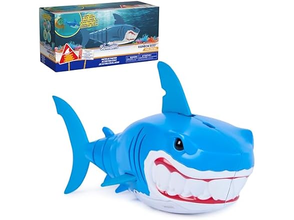 SwimWays Rainbow Reef Shark Toy
