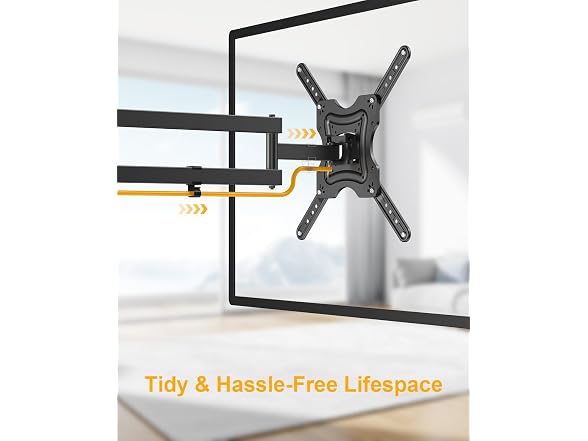 XVCAS Full Motion TV Wall Mount