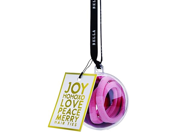 Bella Sleep Seamless Elastic Hair Ties Tangle-Free Ponytail Holders