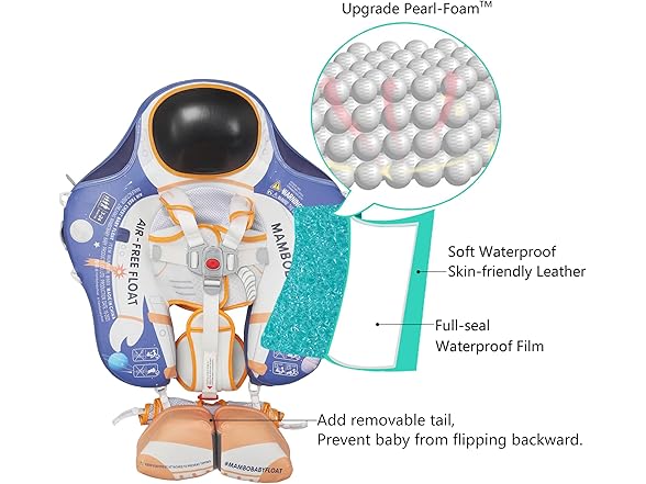 AnjeeIOT Mambobaby Float Astronauts