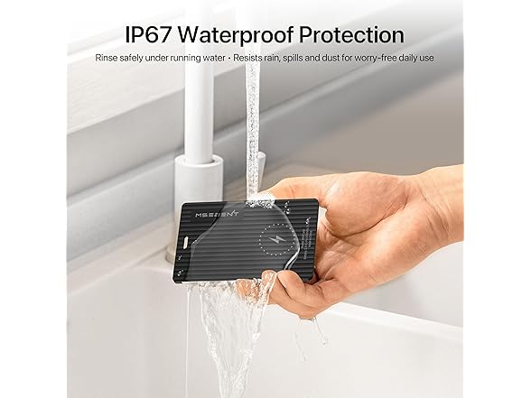 MSEBENT Slim Air Tag Wallet Tracker Card