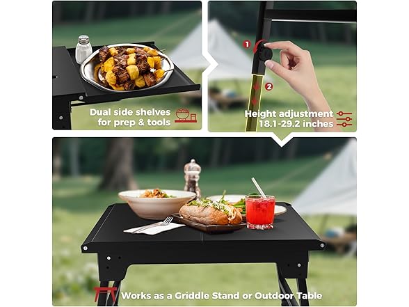 CAMPLUX Propane Griddle Stand