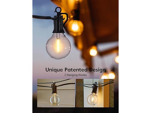 Brightown 69Ft LED Outdoor String Lights