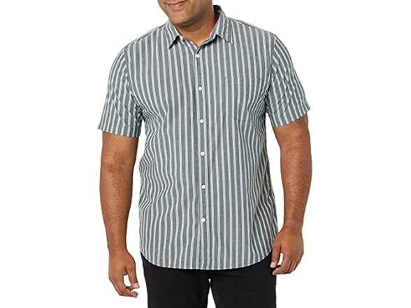 AE Mens Slim-Fit Poplin Shirt