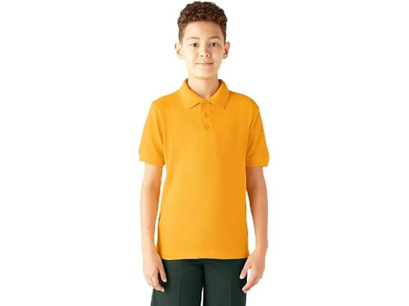Dickies Boys (L) Short Sleeve Pique Polo