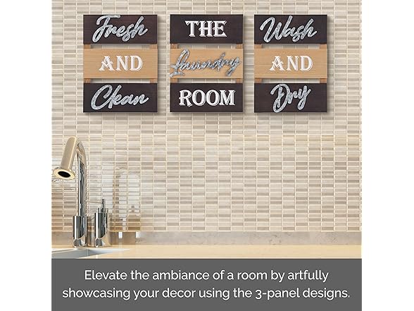 Elements Plank Wall Plaques