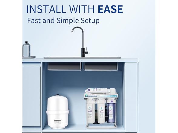 5-Stage RO Water Filter System w/ Faucet - Gallery 7