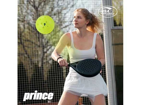 Prince - Pickleballs, 40-Hole Balls 3PK