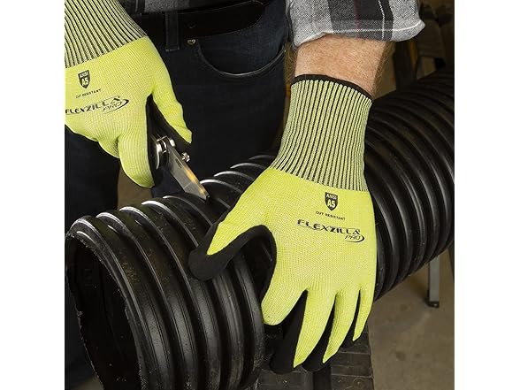 Flexzilla Pro Nitrile Dip Gloves, 3 Pack