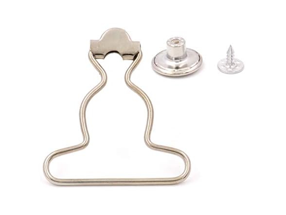 Amanaote 1.25" Fastener Overall Clip