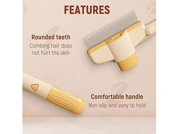 TAOTOP 2PCS Pet Comb