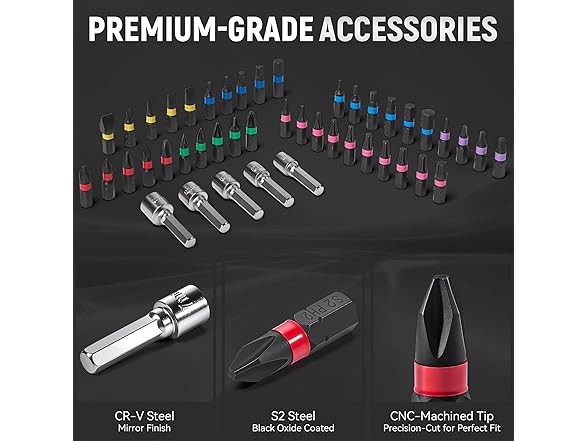 KOOPOOL 46-Piece Torque Screwdriver Set