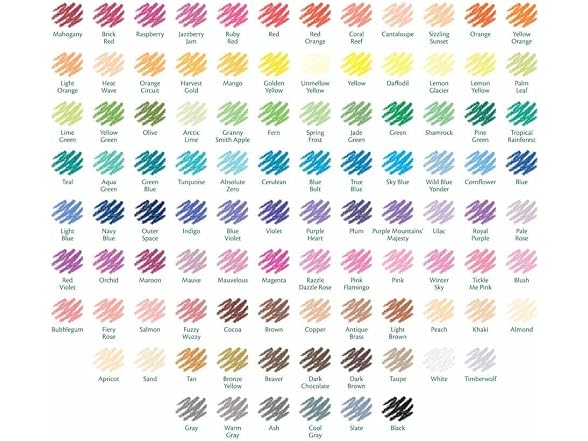 Crayola Colored Pencils - 100-Per Box