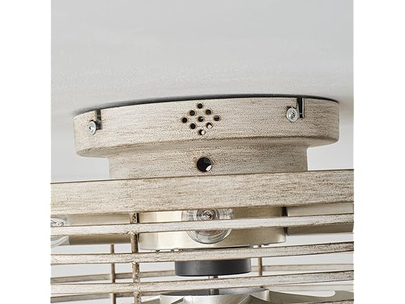 Parrot Uncle 17.7 Inch Caged Ceiling Fan with Light