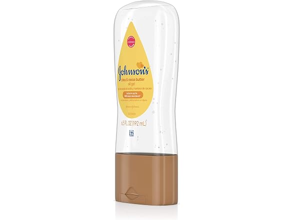 Johnsons Baby Oil Gel Shea and Cocoa Butter 6.5oz