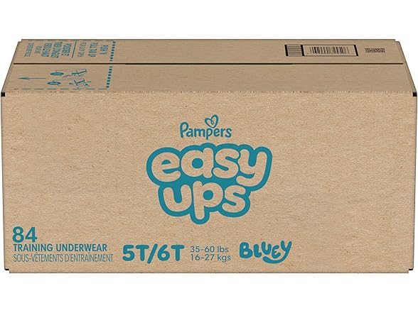 Pampers Easy Ups Bluey Training Pants 5T6T 84ct