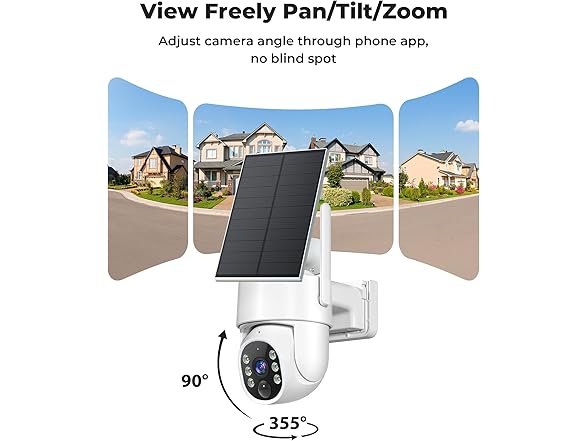 Gianteye Solar Security Camera