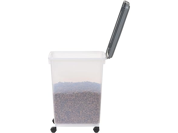 Amazon Basics Airtight Pet Food Storage Container w Scoop