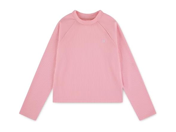 Hurley Girls (S & 6X) Rash Guard Shirt