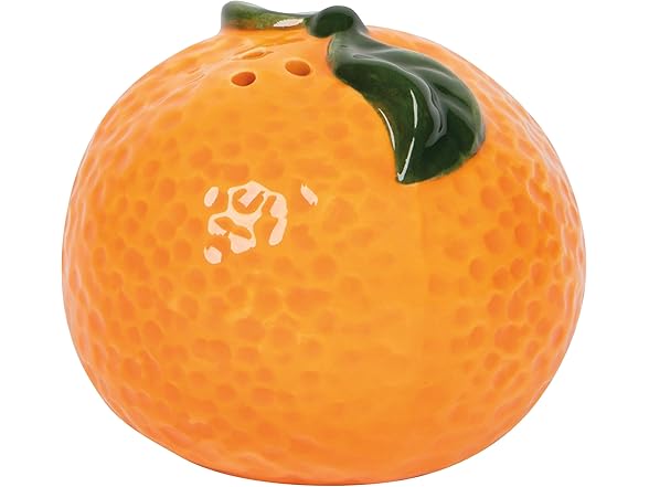 Jubilee Citrus Burst Stoneware Salt and Pepper Shakers 2.75 x 2in