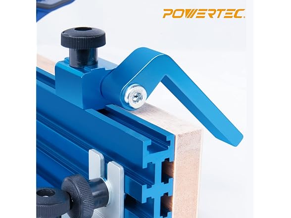 POWERTEC 2-1/4" Fence Flip Stop for Table Saw\