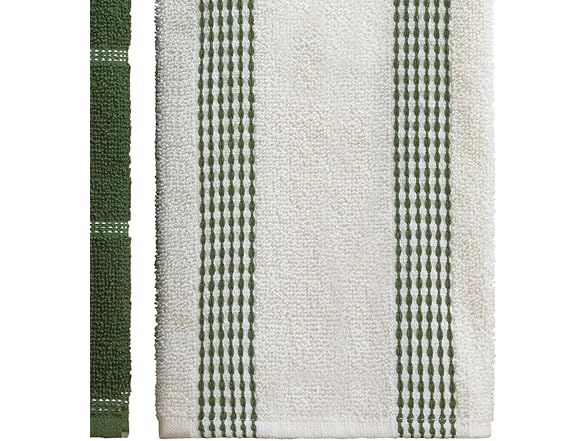 IZOD - Kitchen Towels, 100% Soft Cotton Towels