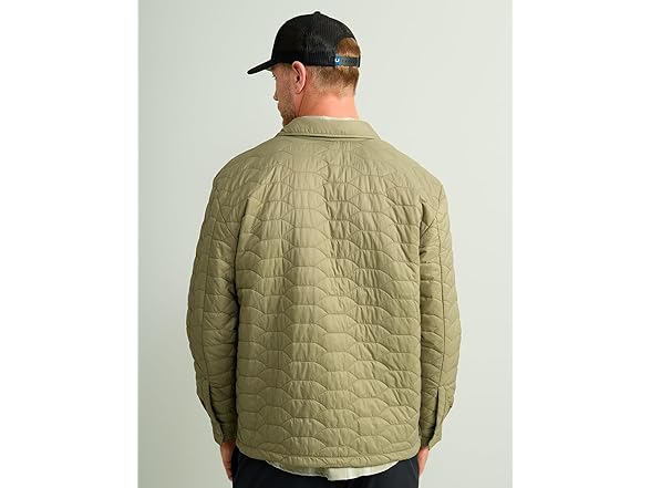 HUK Mens Scale Shacket, Small