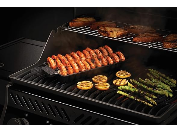 Cast Iron Jumbo Shrimp Tray 