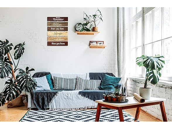 Rustic Farmhouse Motivational Wall Sign