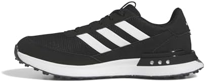 adidas Men's S2G Spikeless 24 Golf Shoes, Core Black/Footwear White/Iron Metallic, 10