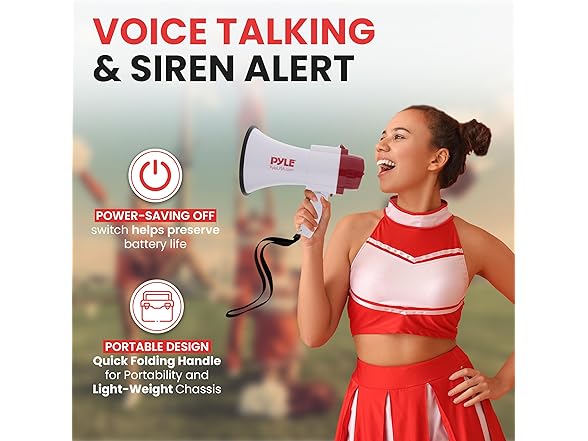 Pyle 30W Megaphone Bullhorn