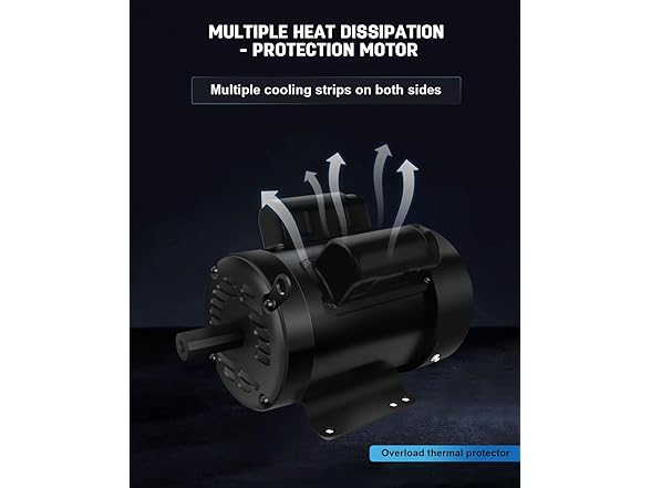 FAHKNS 5HP Electric Motor 1750 RPM