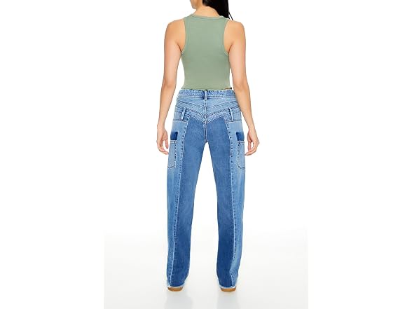 Forever 21 (29) Low-Rise Straight Cargo Jeans