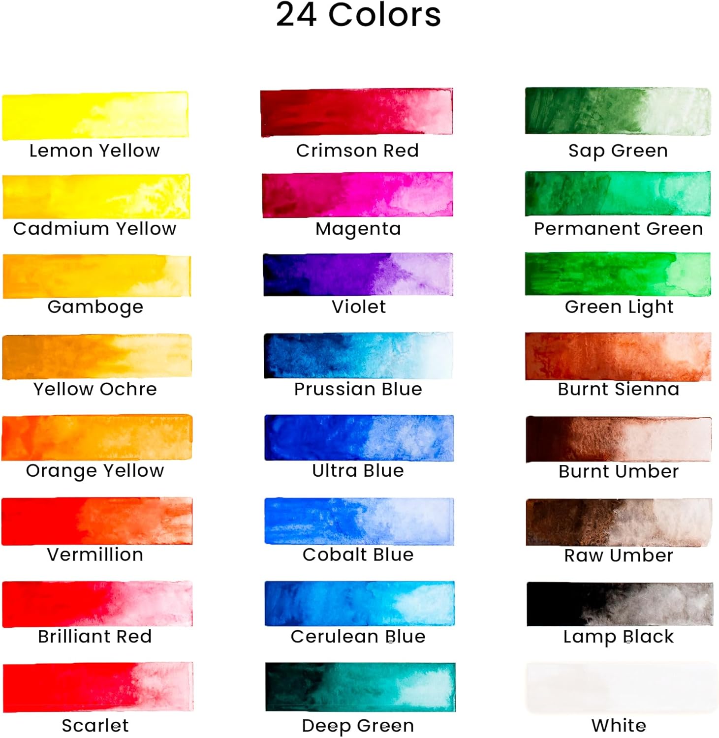 W.A. Portman Water Color Paint Set - Gallery 8